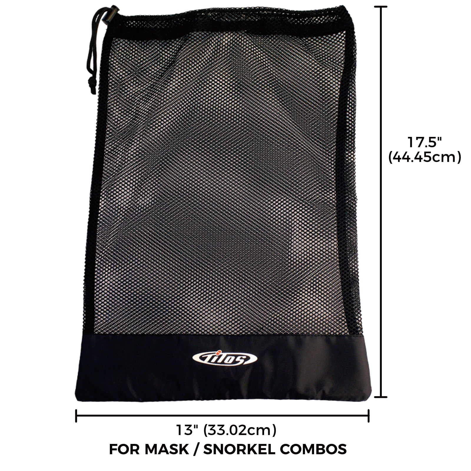Mask & Snorkel Mesh Bag with Tilos Logo