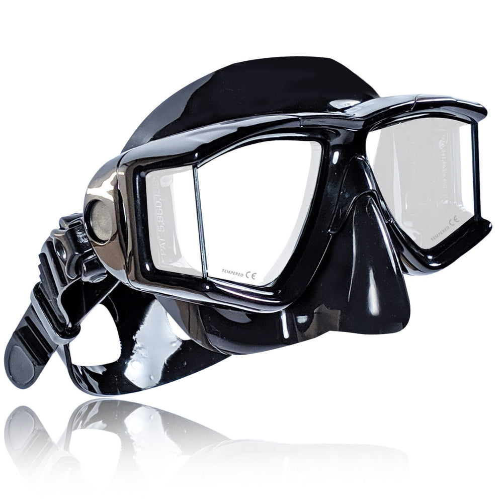 Double Lens Panoramic Mask