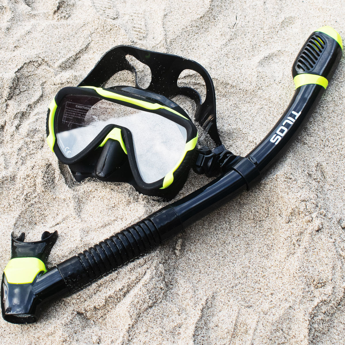Morphi Mask with Diver Sleek Snorkel Combo Set