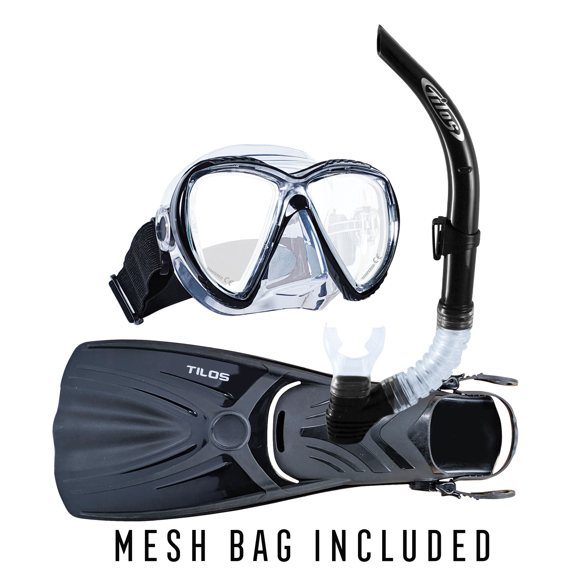 Cogito Mask with U-Pro II Snorkel and Aubade Fins Package