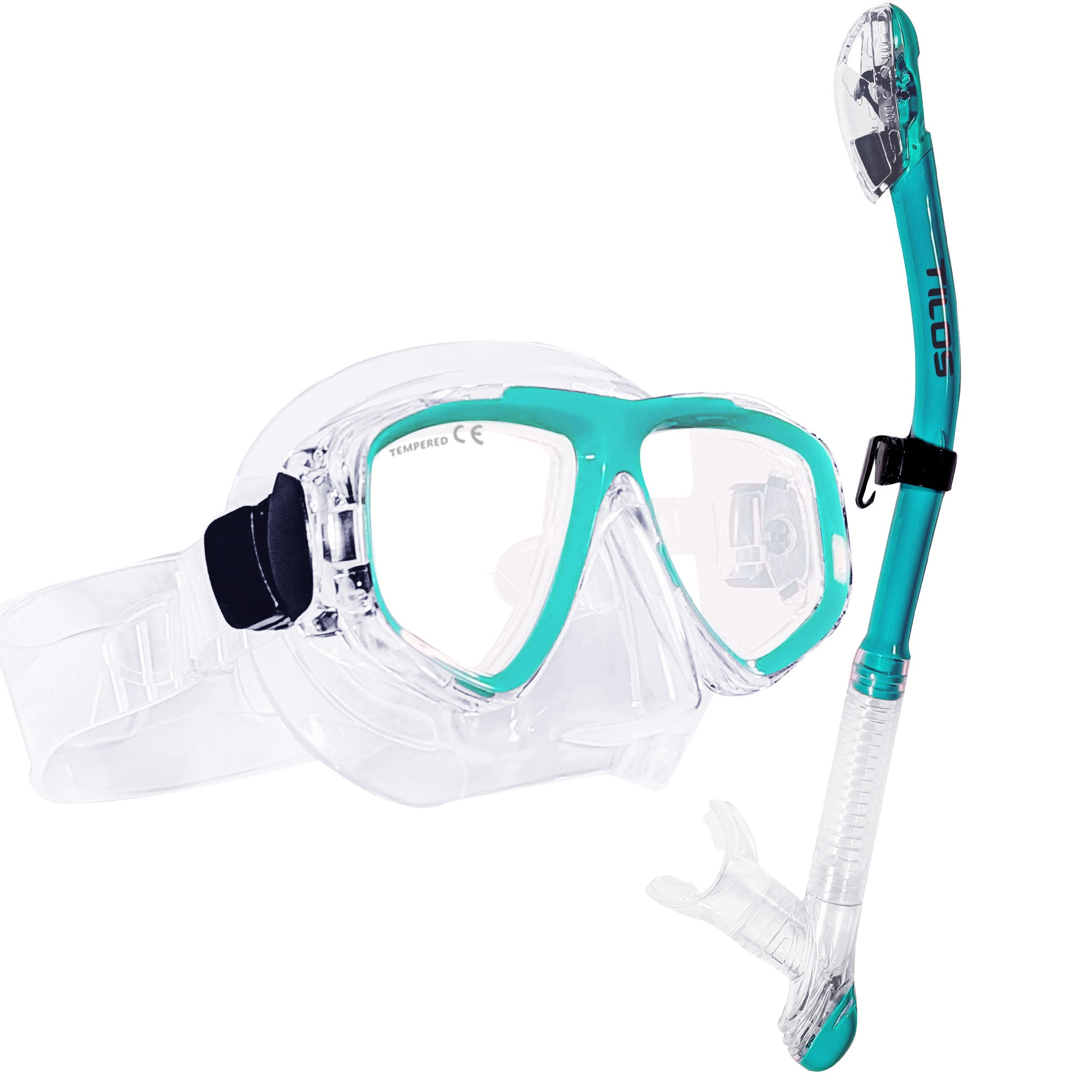 Fantasia Mask with Ari Dry Snorkel Combo Set