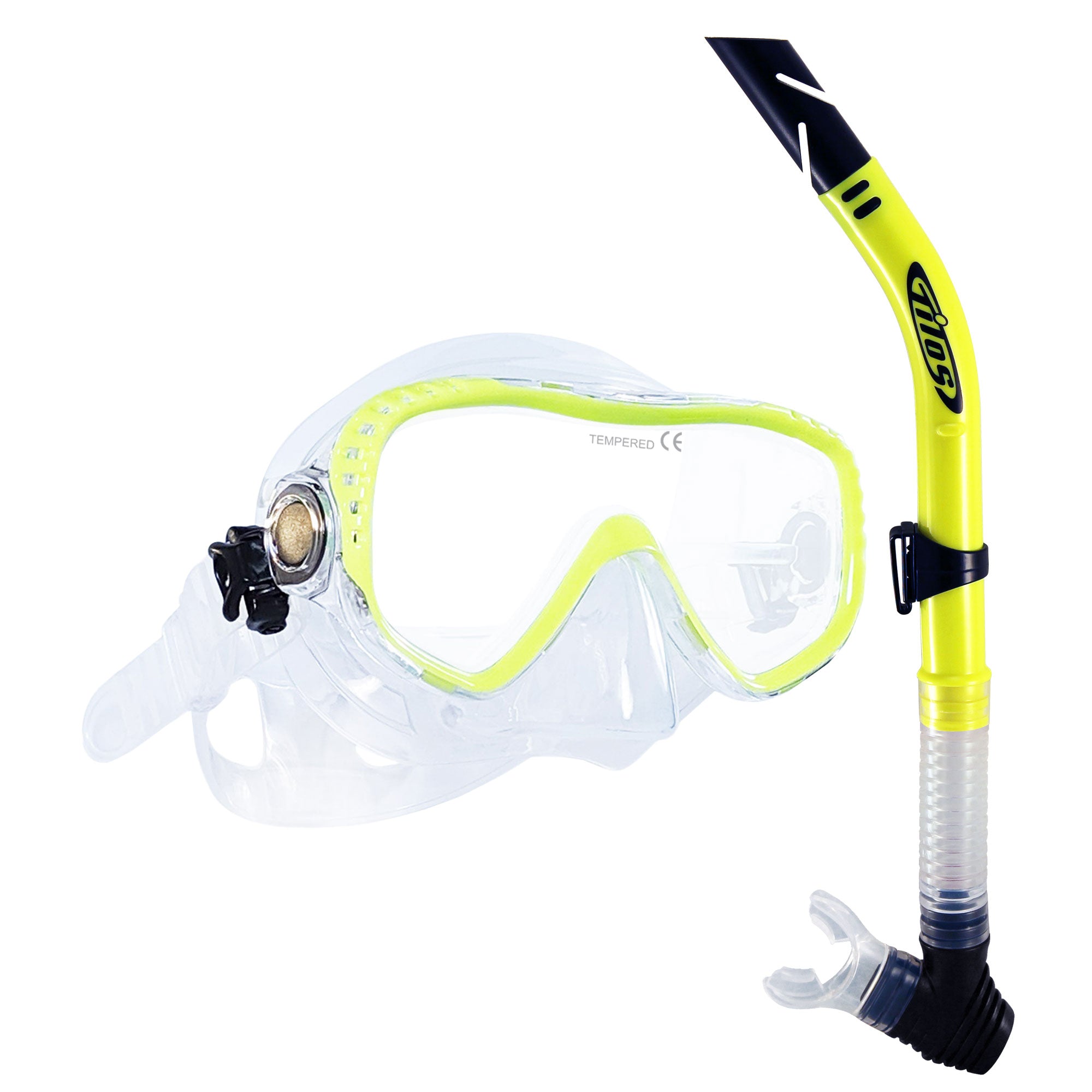 Visionary II Mask with Splash Snorkel Combo Set