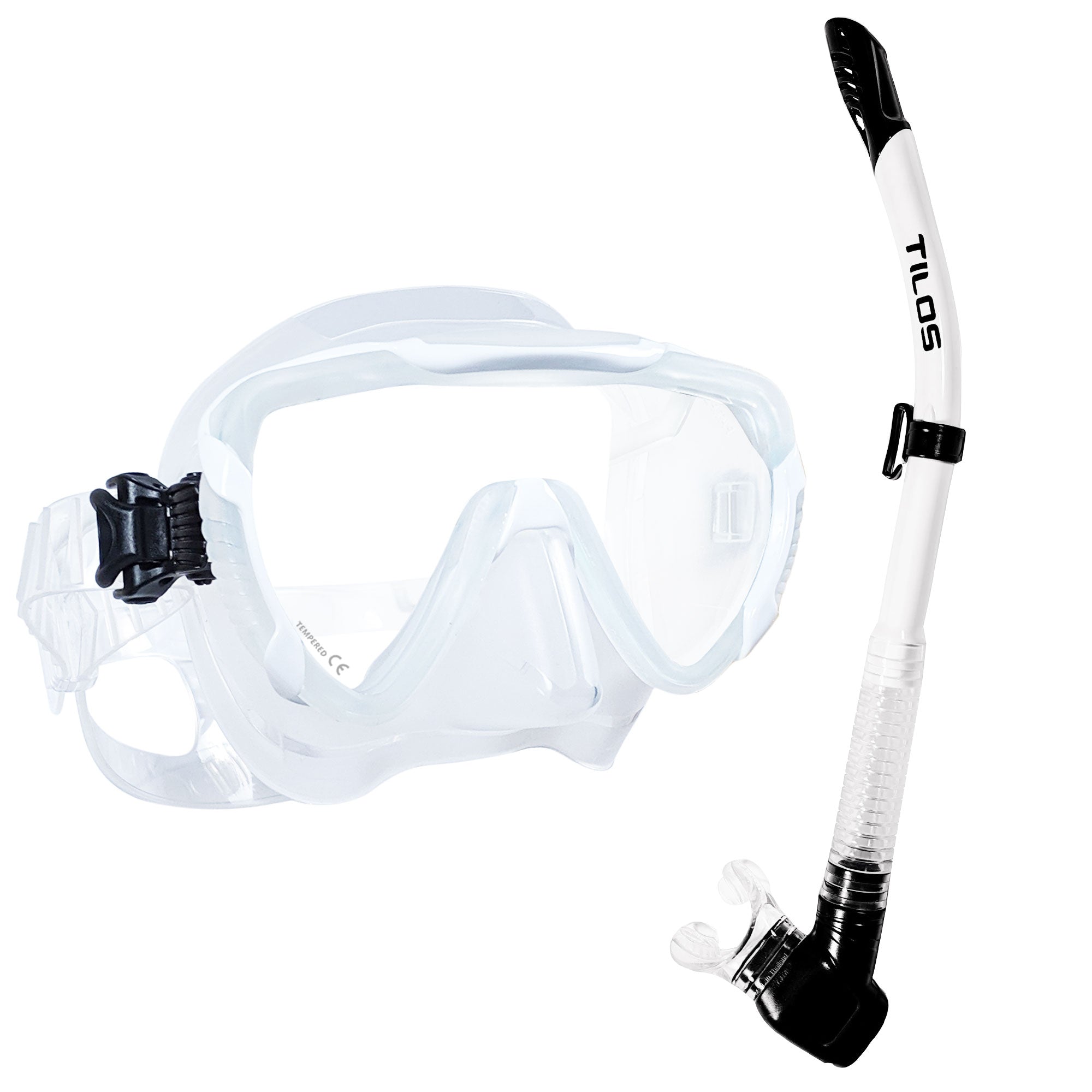 Morphi Mask with Hi-Flow II Semi-Dry Snorkel Combo Set