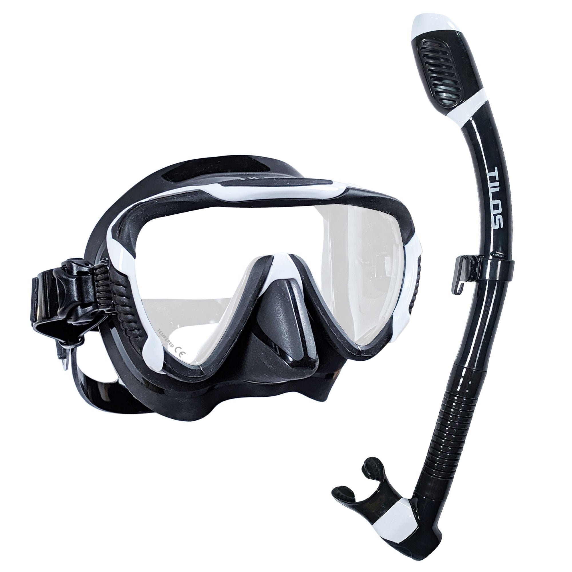 Morphi Mask with Diver Sleek Snorkel Combo Set