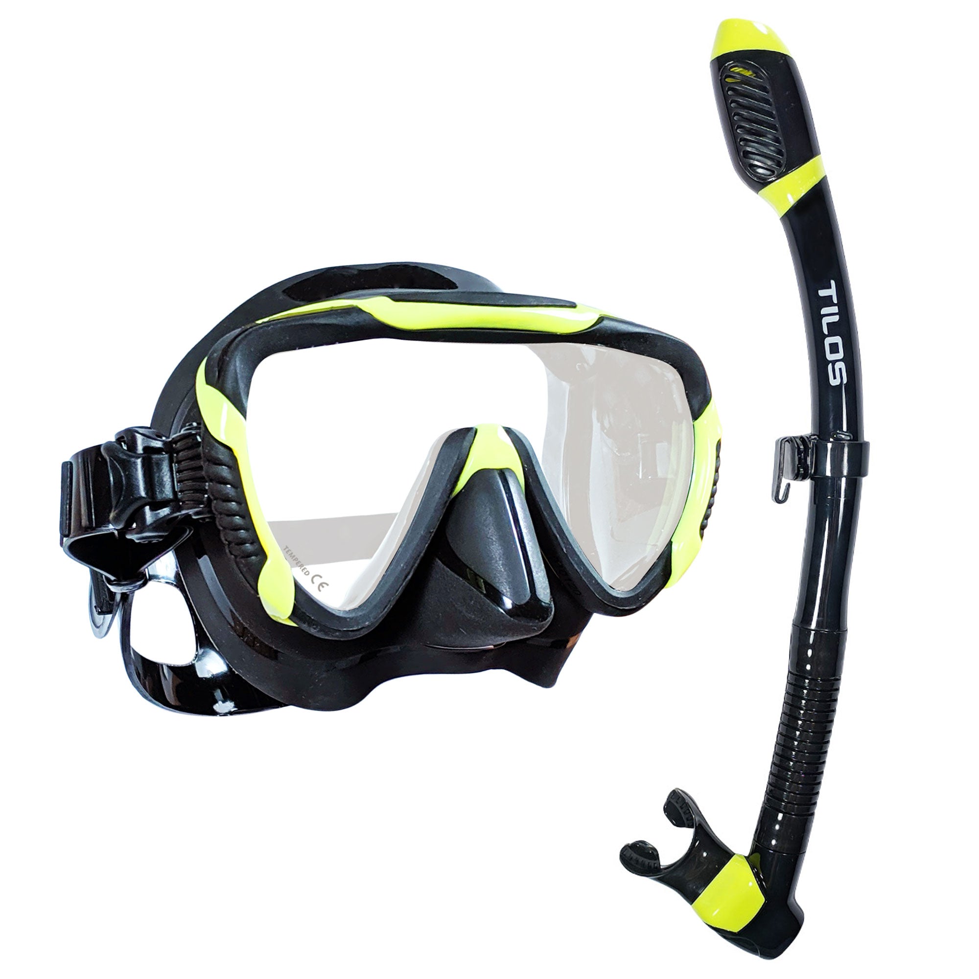 Morphi Mask with Diver Sleek Snorkel Combo Set