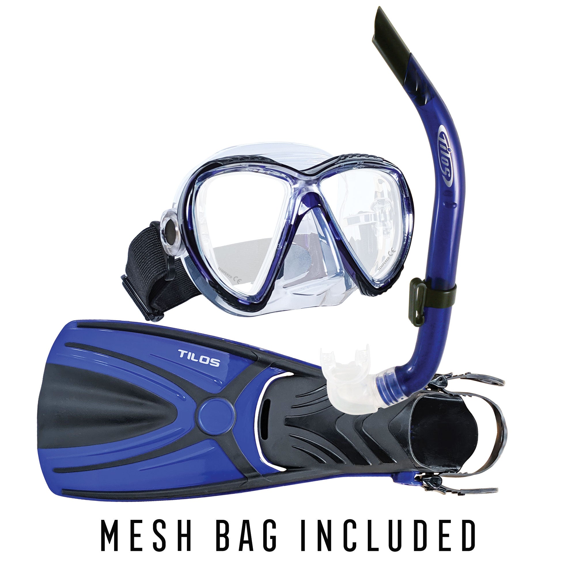 Cogito Mask, JX2 Snorkel, and Aubade Fin Snorkeling Package