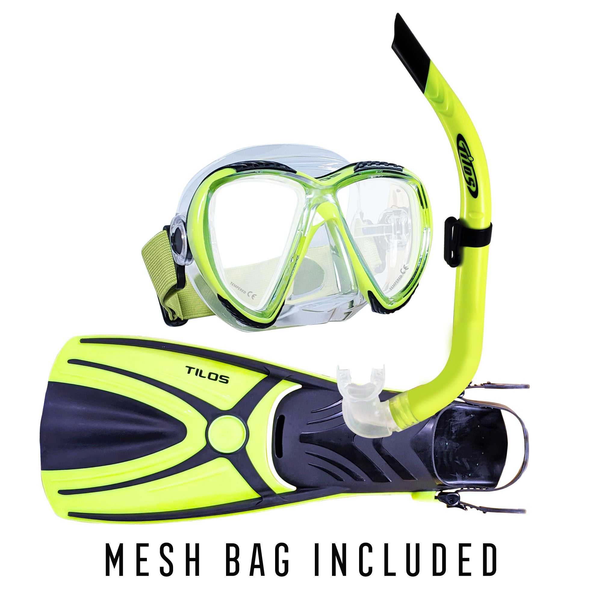 Cogito Mask, JX2 Snorkel, and Aubade Fin Snorkeling Package