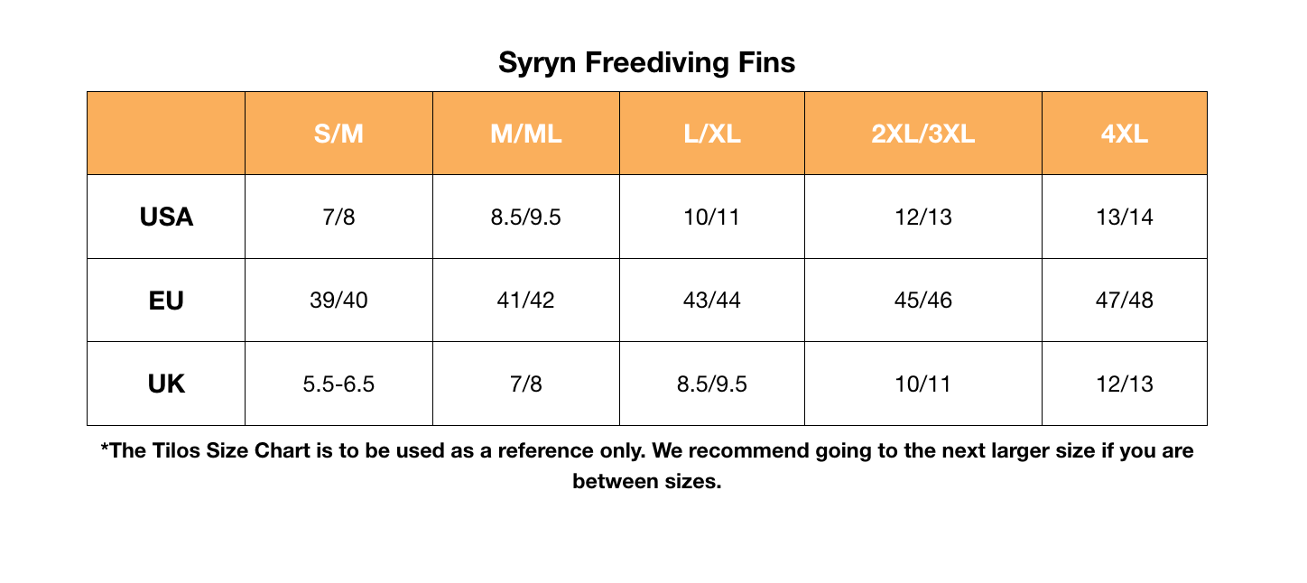Syryn Full Foot Freediving Fin