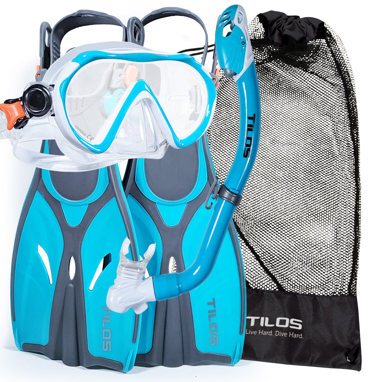 Jovie Junior Snorkeling Set with SOS Whistle