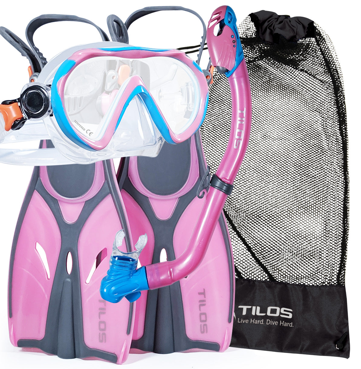 Jovie Junior Snorkeling Set with SOS Whistle