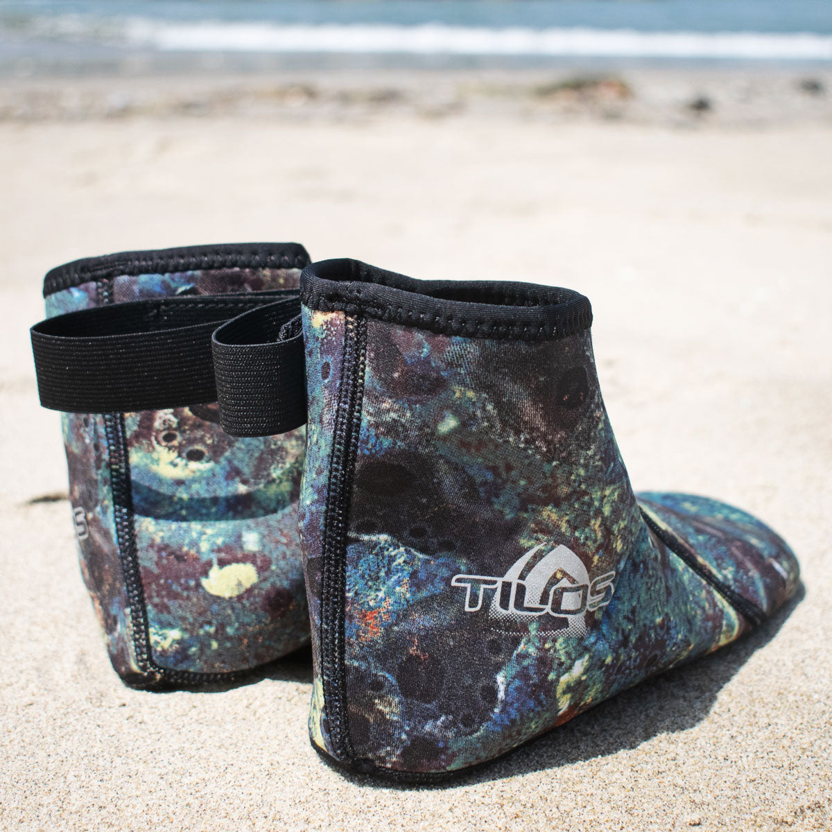 2mm Mid-High Top Socks w/ Velcro Straps