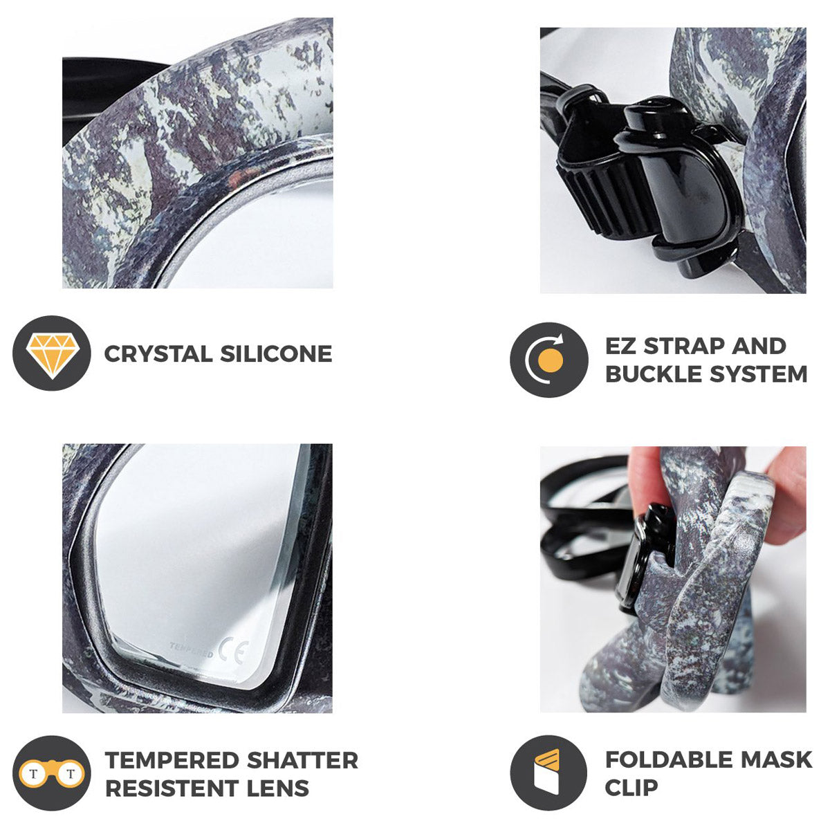 Aquastalk Mask and Spawn Snorkel Set