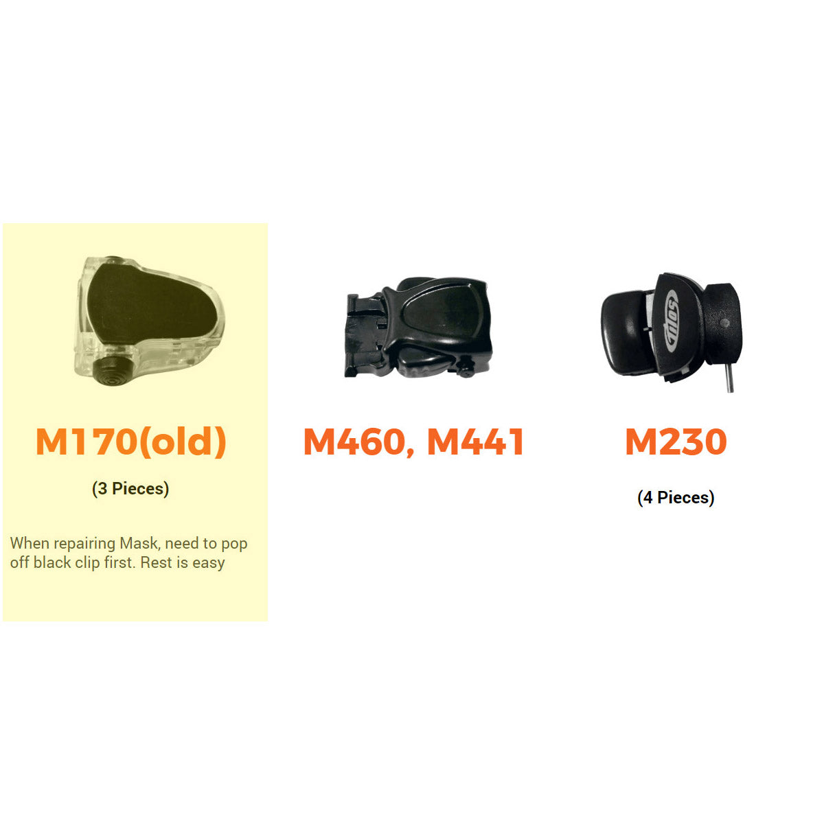 Mask Buckle Replacement