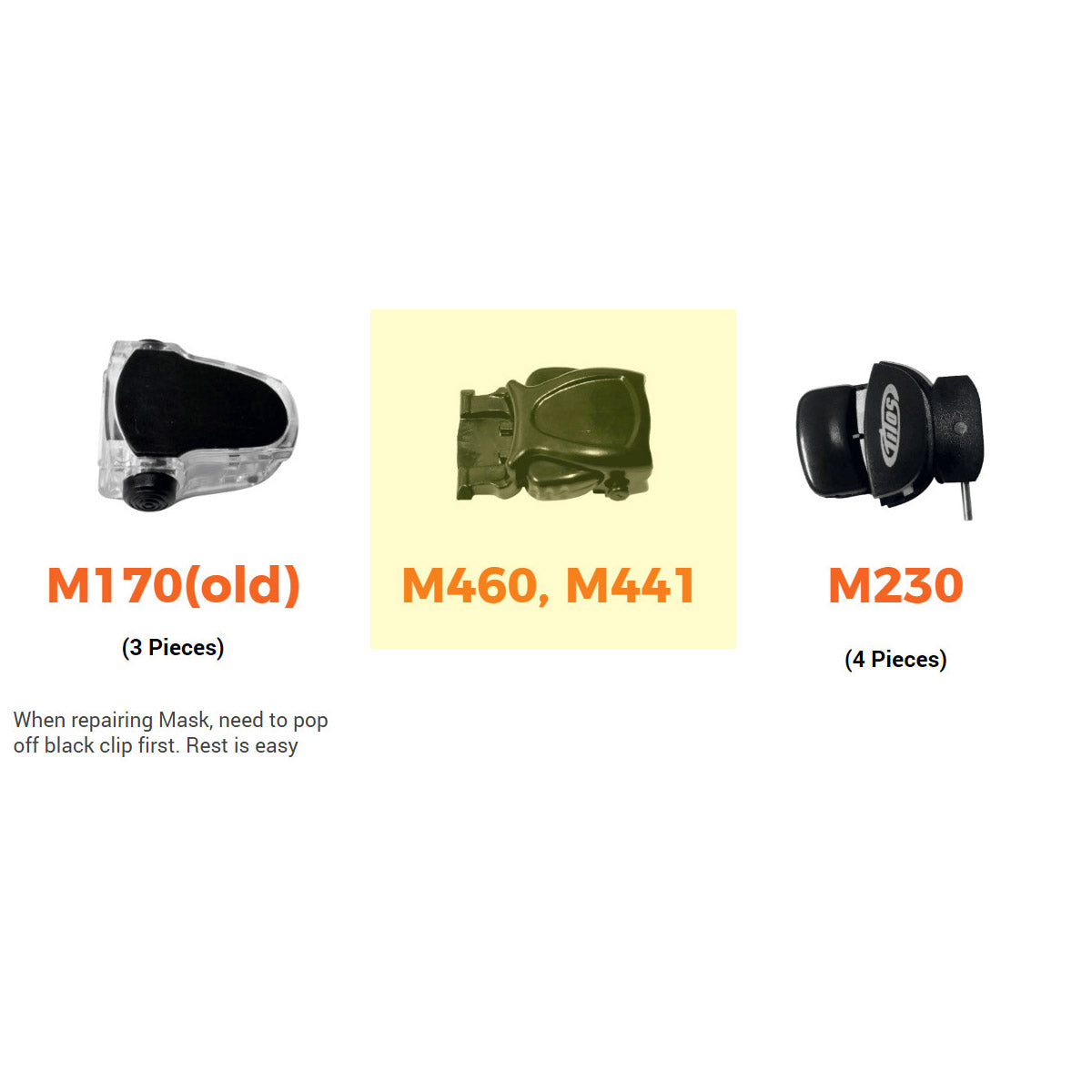 Mask Buckle Replacement