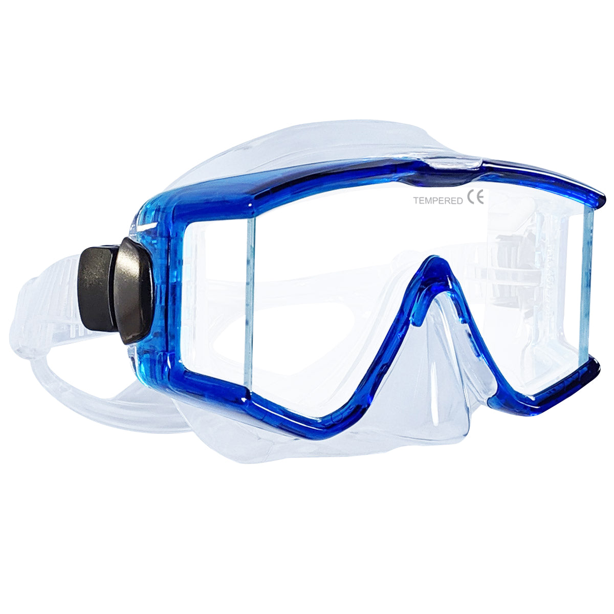 panoramic goggles Tilos Panoramic Single Lens Mask (Black / Black)