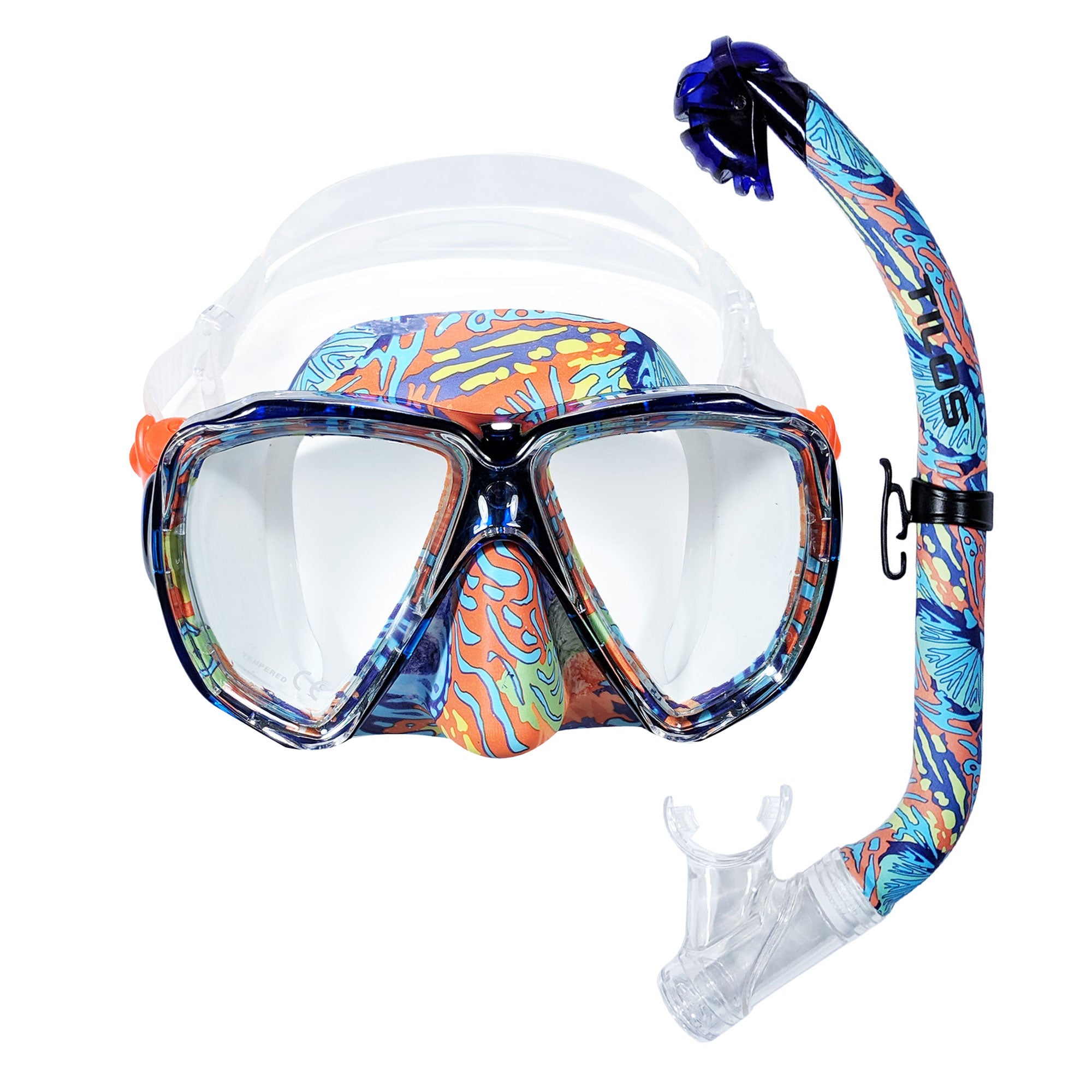 Cyclops Mask with Oracle Dry Jr. Snorkel JR. Combo