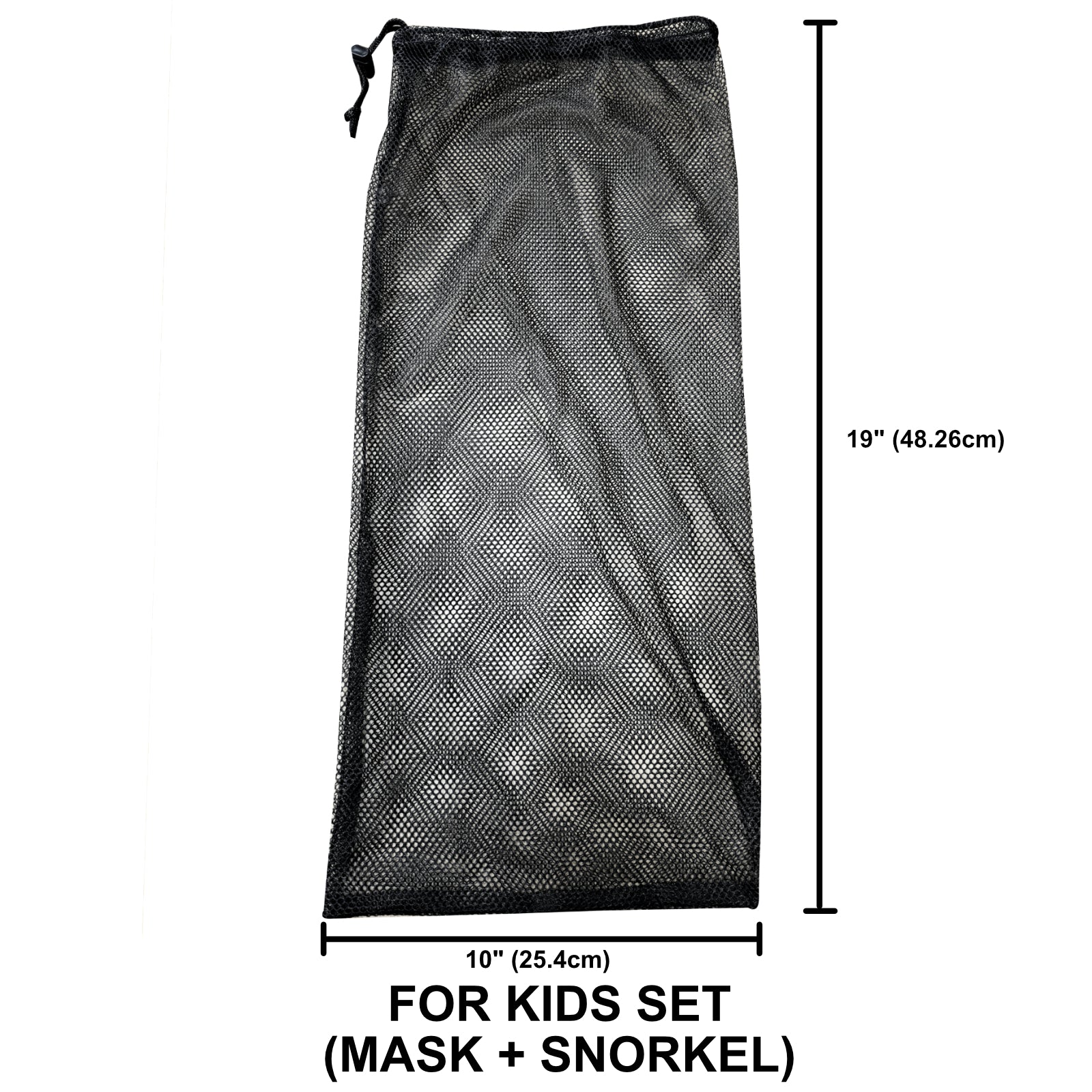Mask & Snorkel Mesh Bag, No Logo