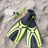Morphi Mask with Diver Sleek Dry Snorkel and Aubade Fins Package