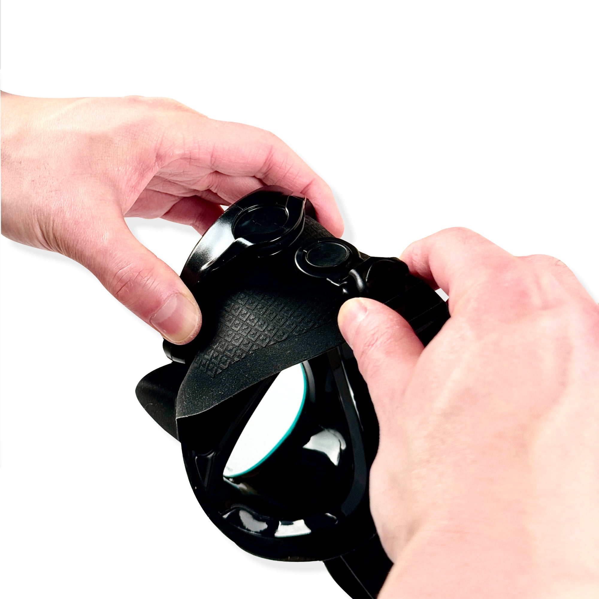 AquaStalk Dive Mask - Anti-Glare Low-Volume Snorkeling Mask with Ultra-Wide Vision & Quick-Release Buckles for Seamless Freediving Adventures