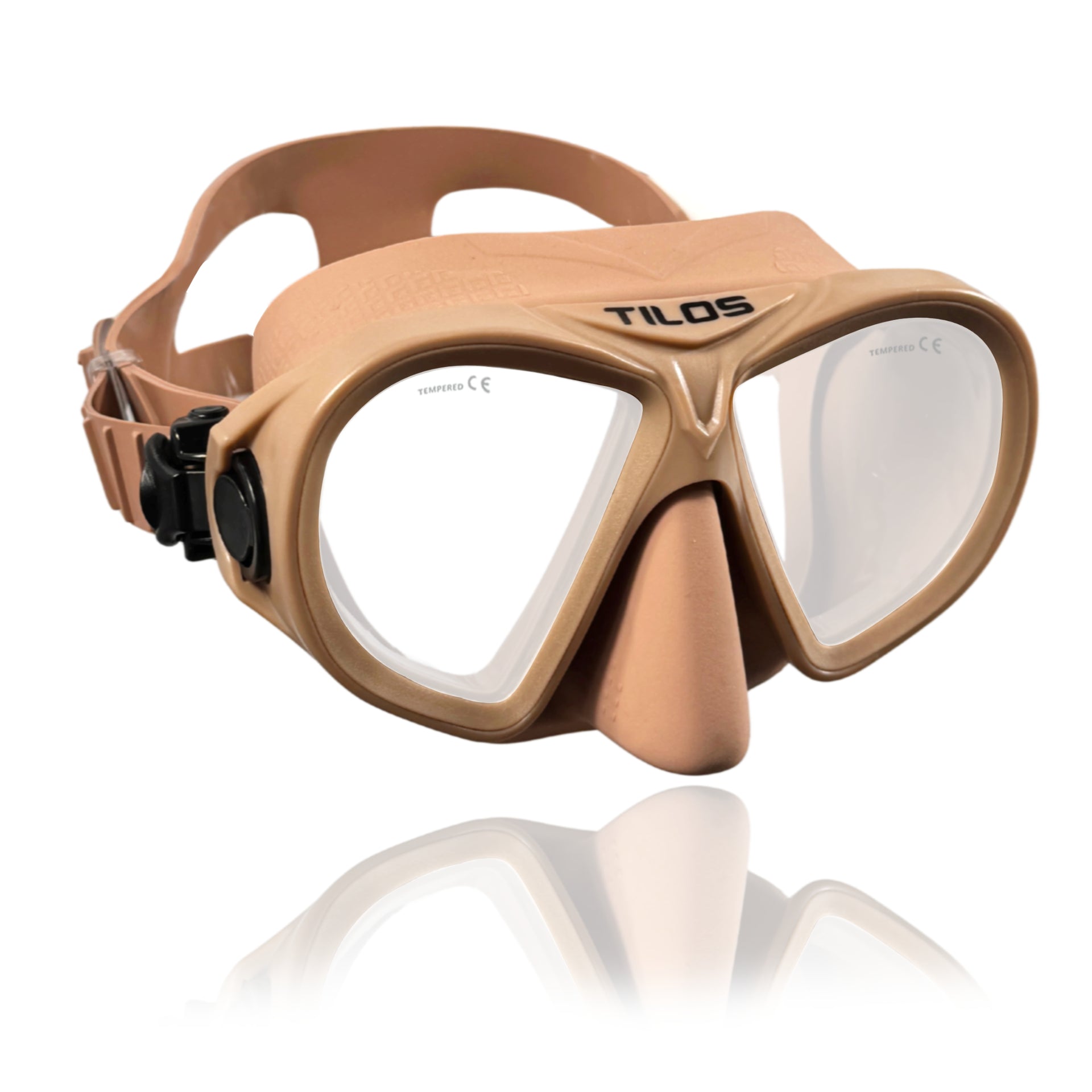 good diving goggles AquaStalk Low-Volume Wide-Angle Anti-Glare Dive Mask