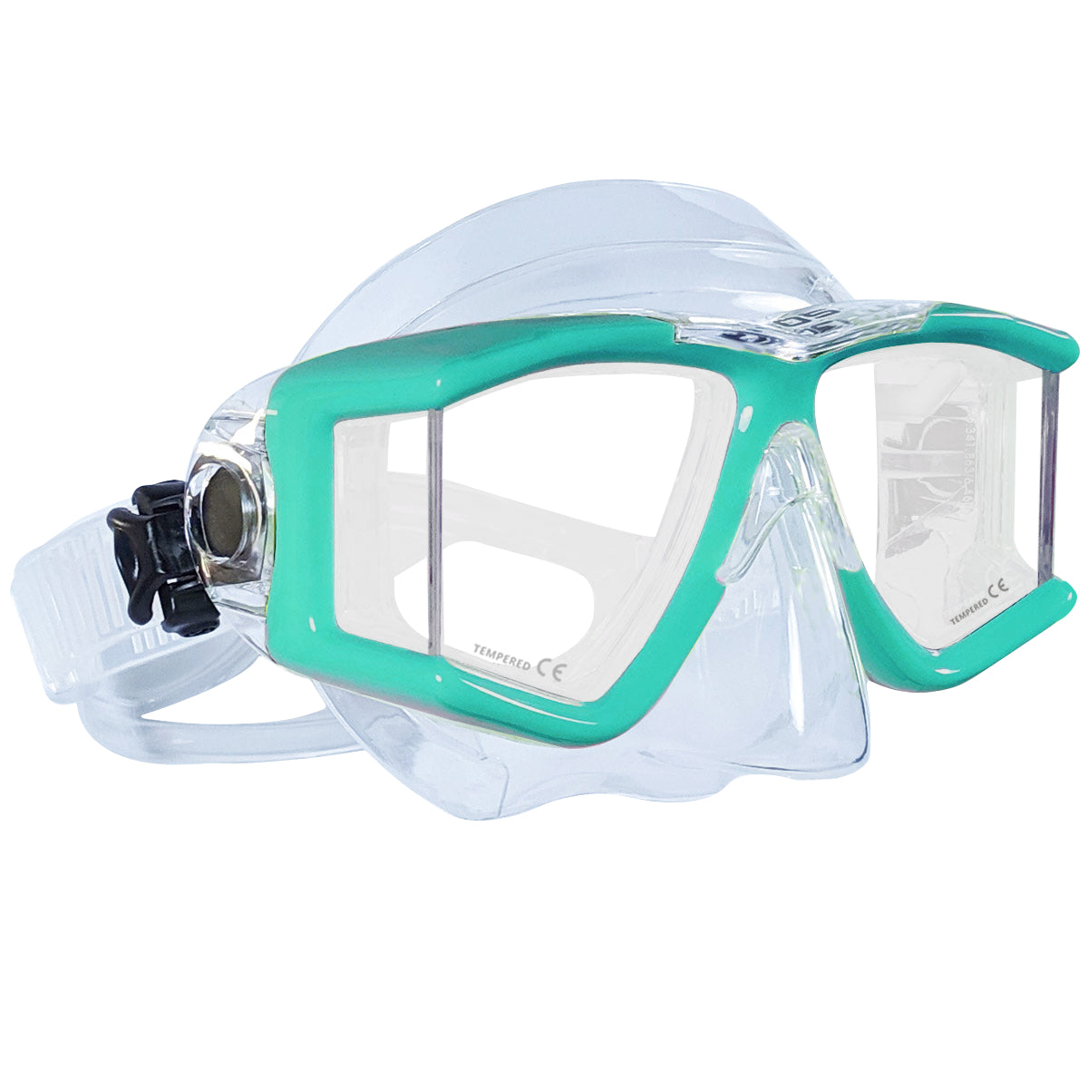 Double Lens Panoramic Mask