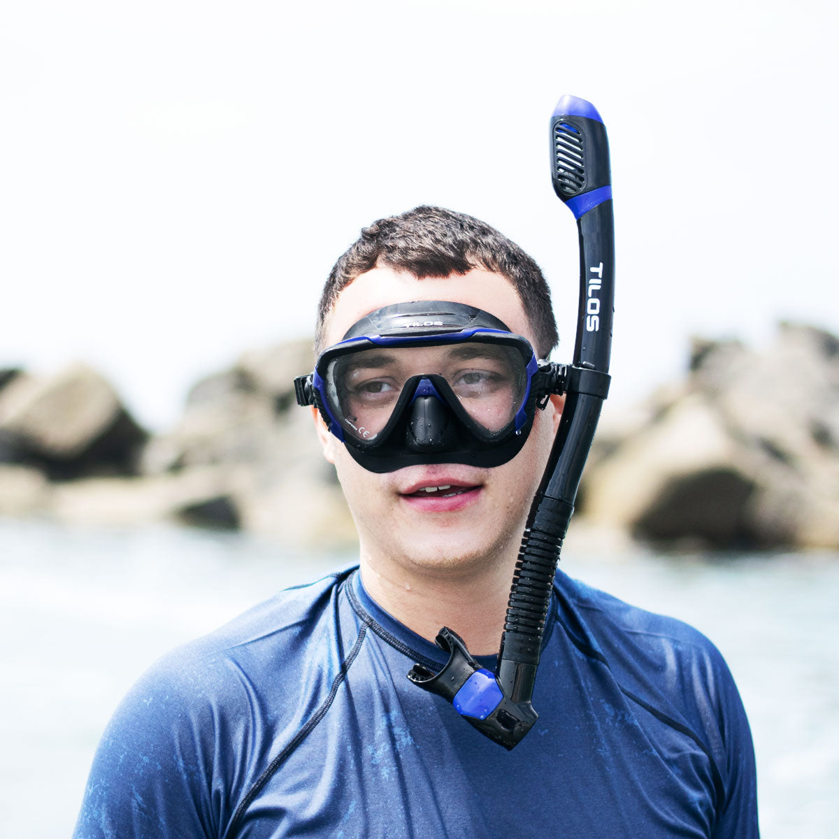 Morphi Mask with Diver Sleek Snorkel Combo Set