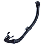 Spiral Freediving Snorkel - Compact Foldable Backup Snorkel