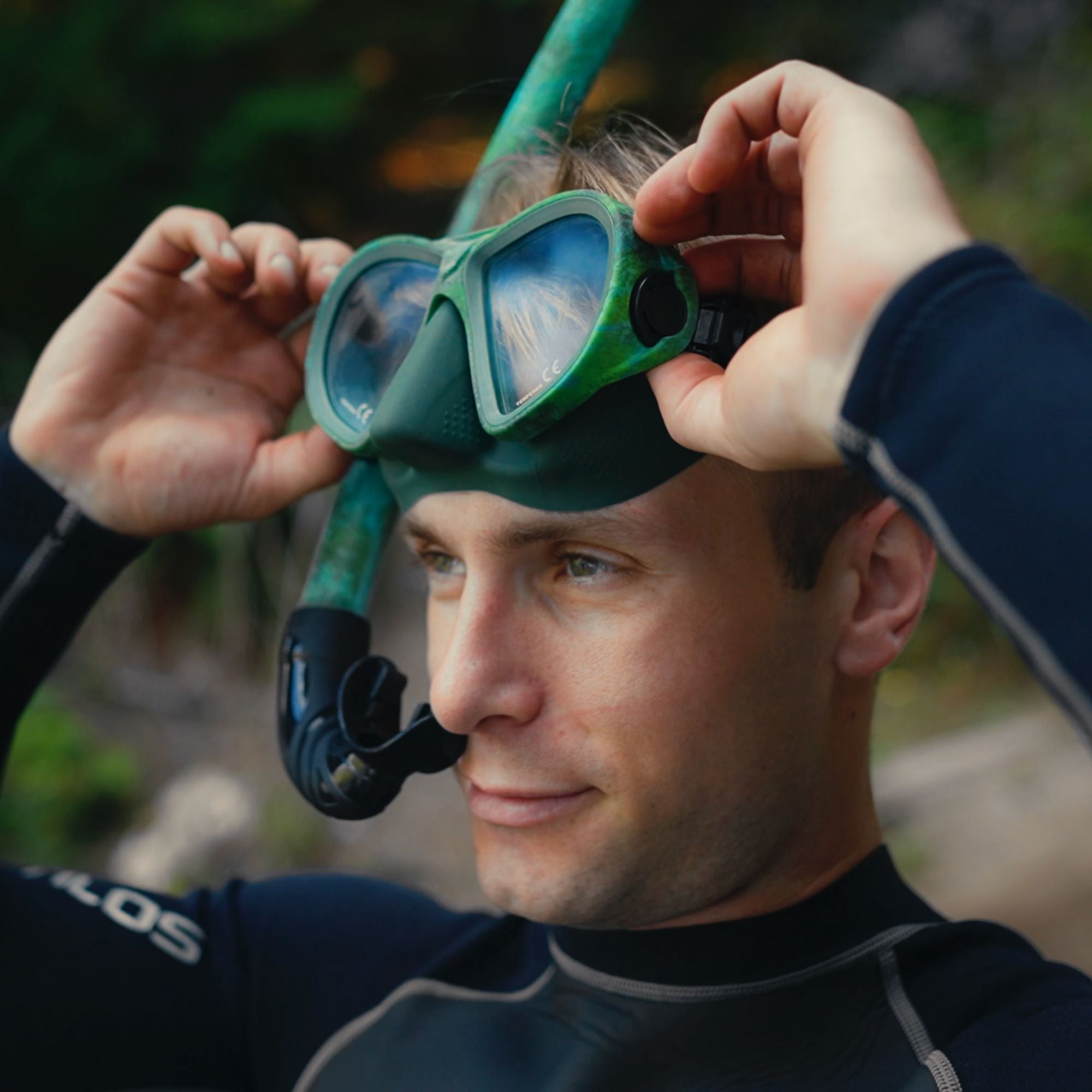 Aquastalk Mask and Spawn Snorkel Set