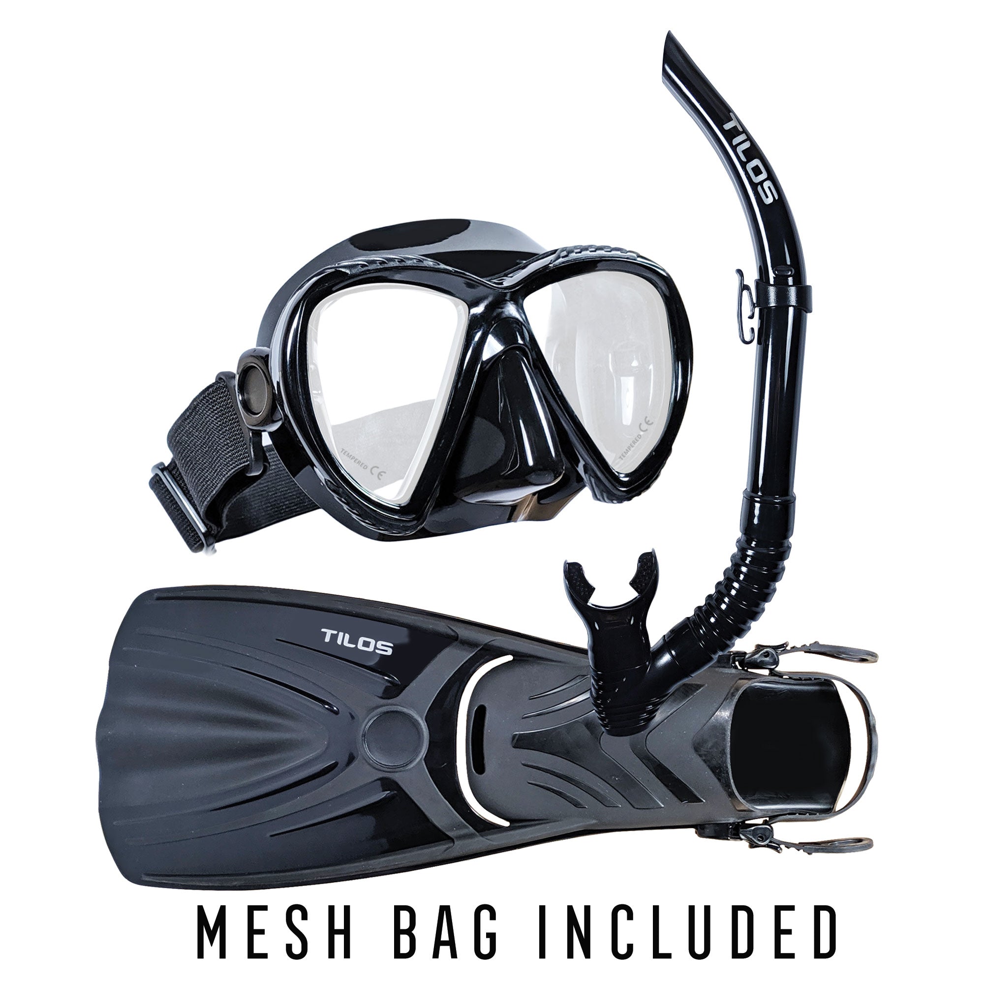 Cogito Mask with U-Pro II Snorkel and Aubade Fins Package
