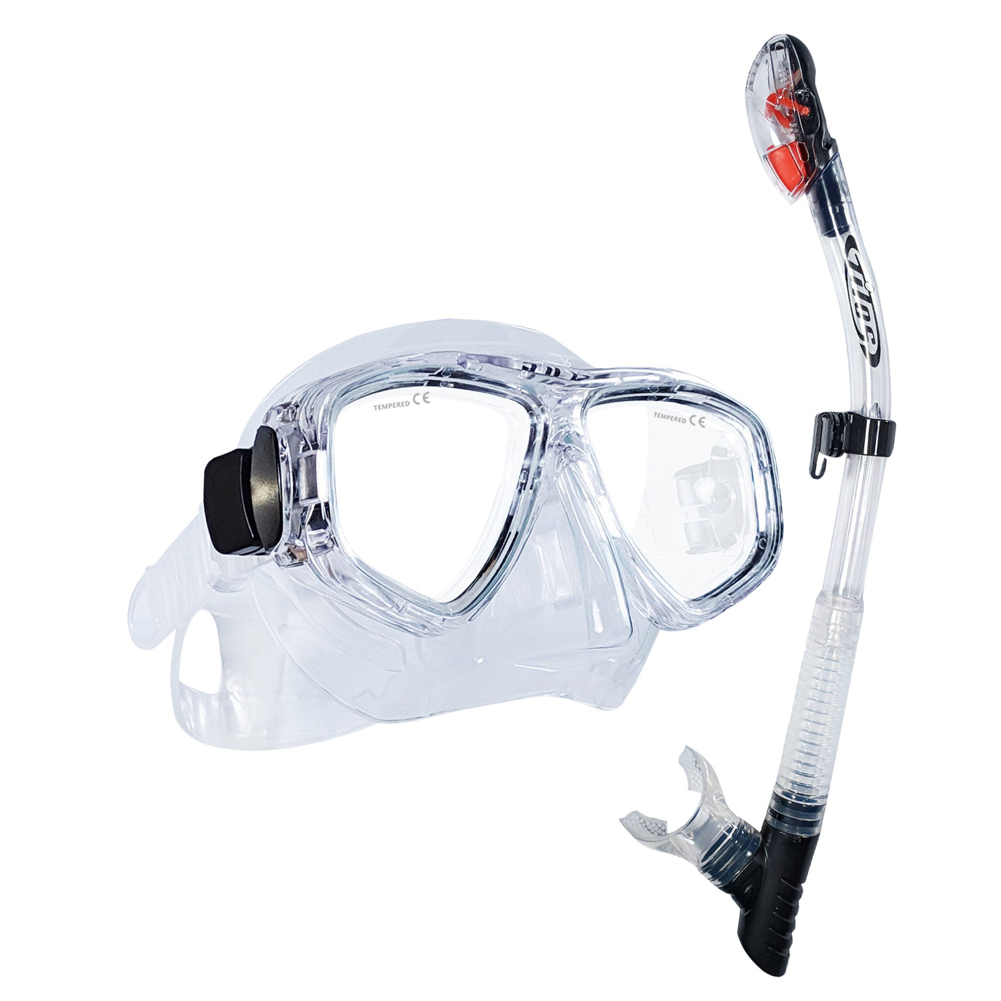 Fantasia Mask with Ari Dry Snorkel Combo Set