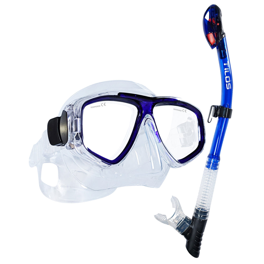 Fantasia Mask with Ari Dry Snorkel Combo Set