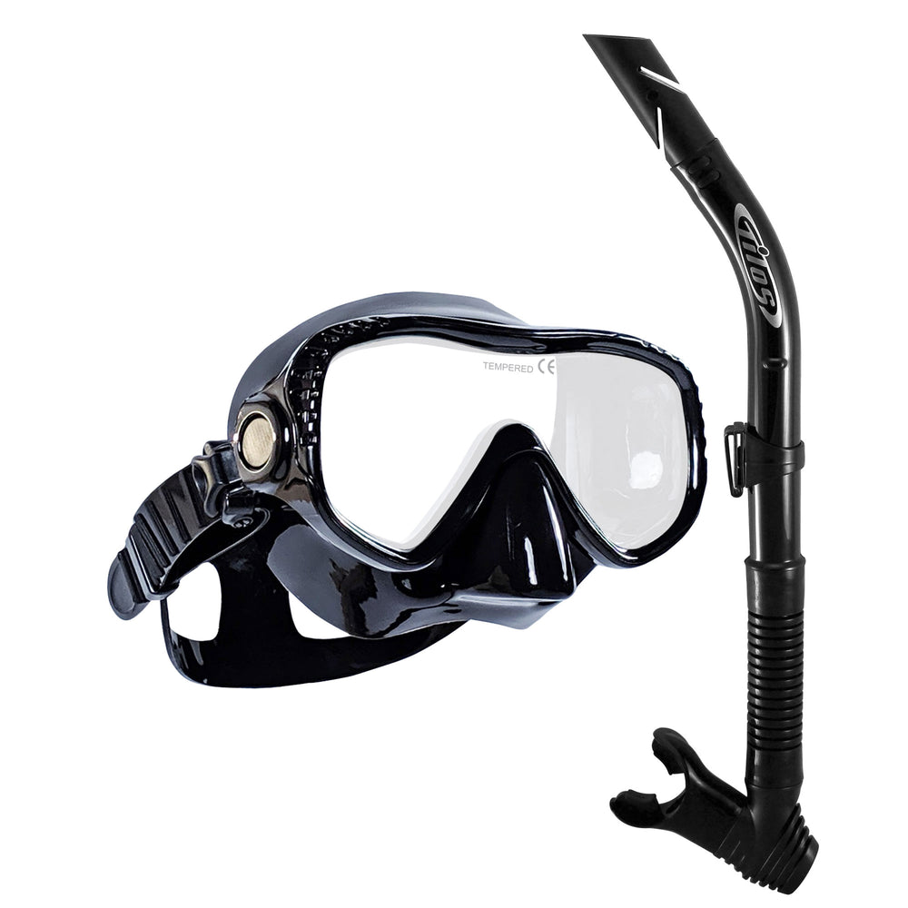 Visionary II Mask with Splash Snorkel Combo Set