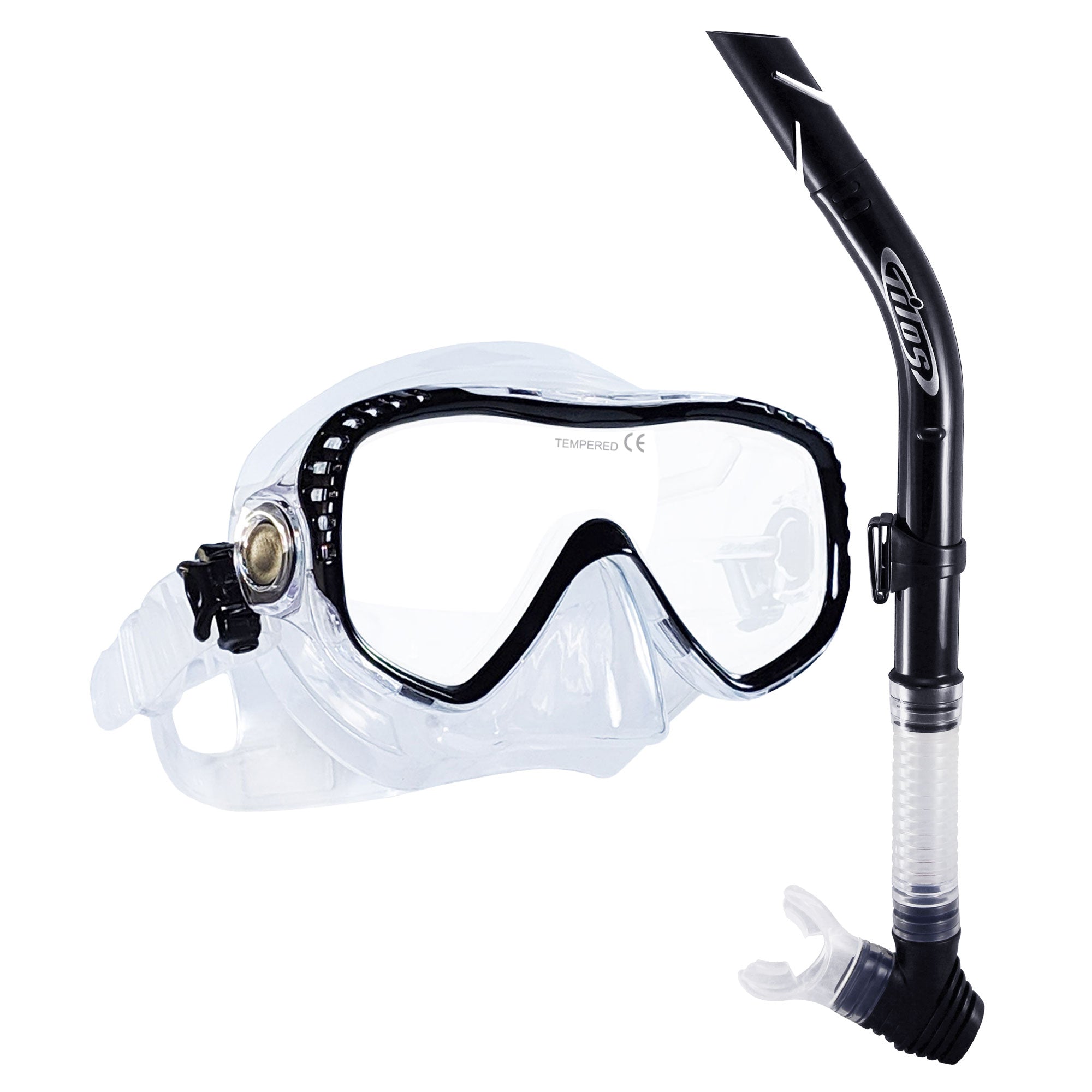 Visionary II Mask with Splash Snorkel Combo Set