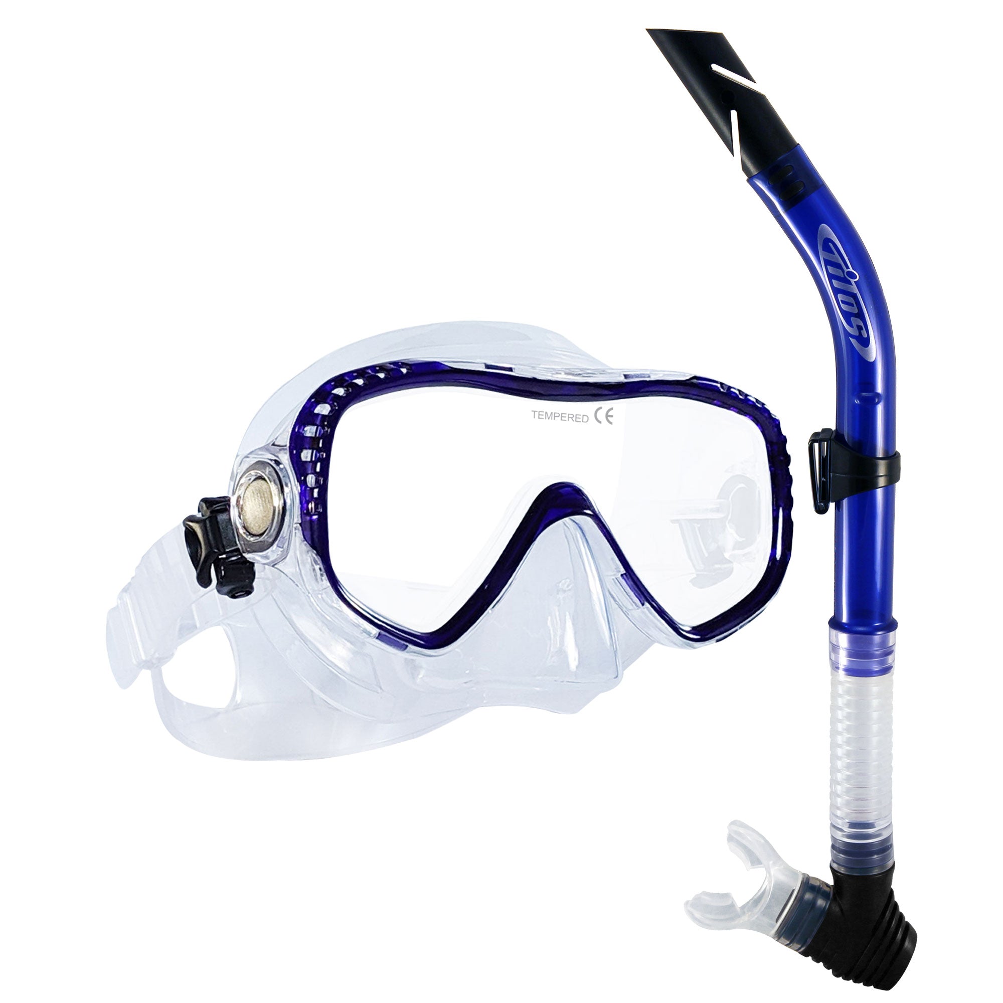 Visionary II Mask with Splash Snorkel Combo Set
