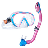 Jovie Mask with SOS Whistle Dry Snorkel Jr. Combo Set