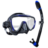 Morphi Mask with Diver Sleek Snorkel Combo Set