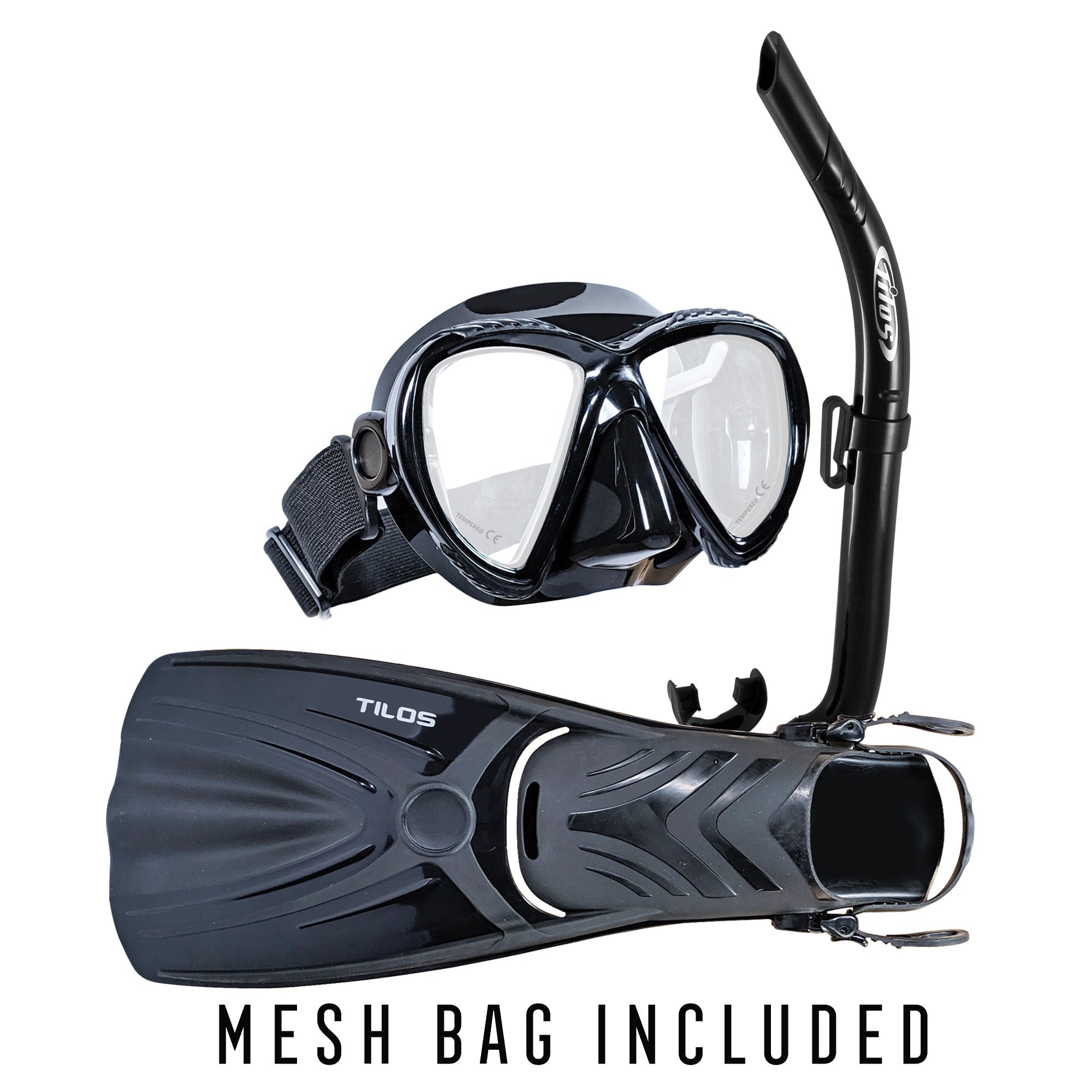 Cogito Mask, JX2 Snorkel, and Aubade Fin Snorkeling Package