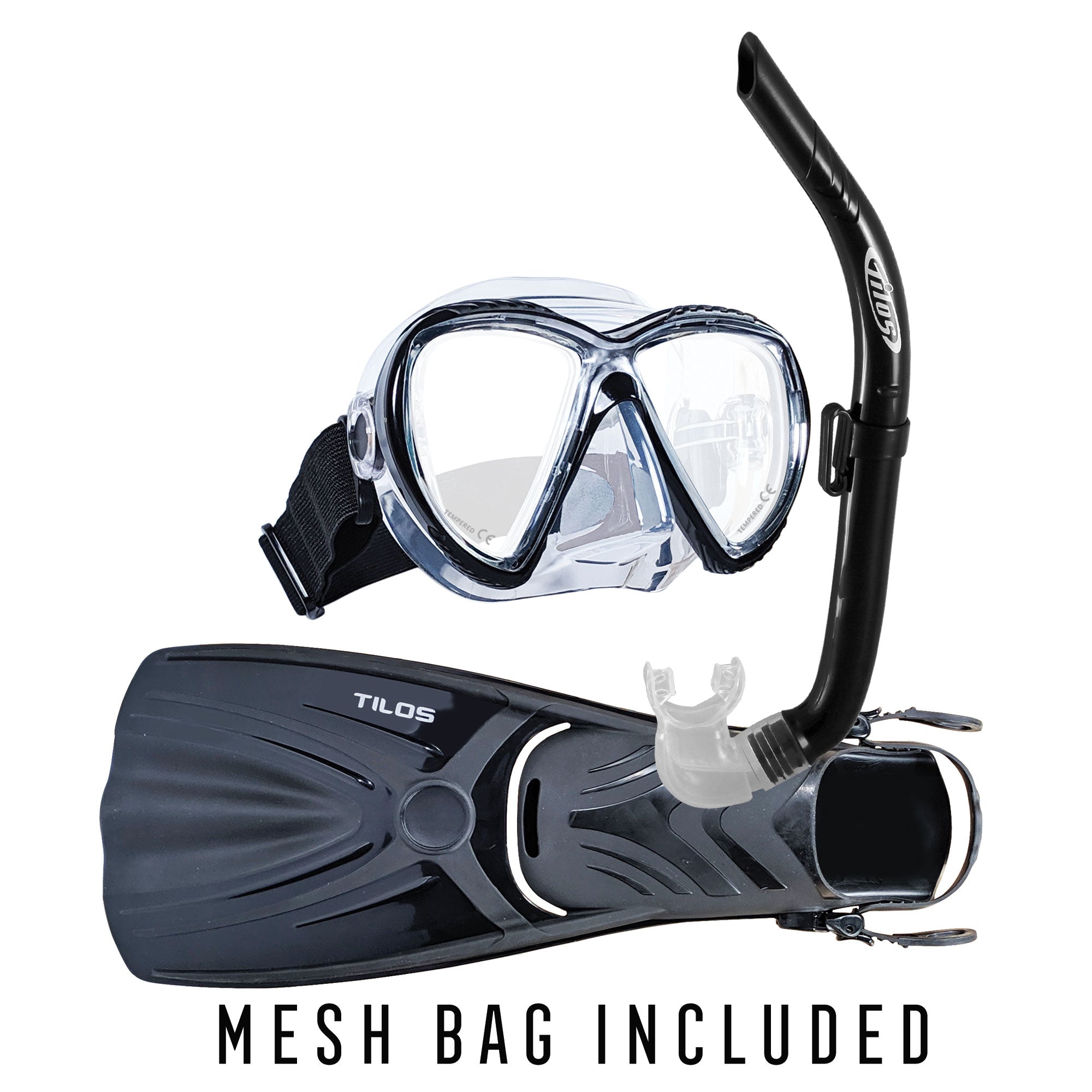 Cogito Mask, JX2 Snorkel, and Aubade Fin Snorkeling Package