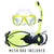 Cyclops Mask with Oracle Snorkel and Vulcan Fins Jr. Package