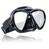 Cogito Mask w/ Elastic Head Strap, Ergonomically Tailored for Snorkelers
