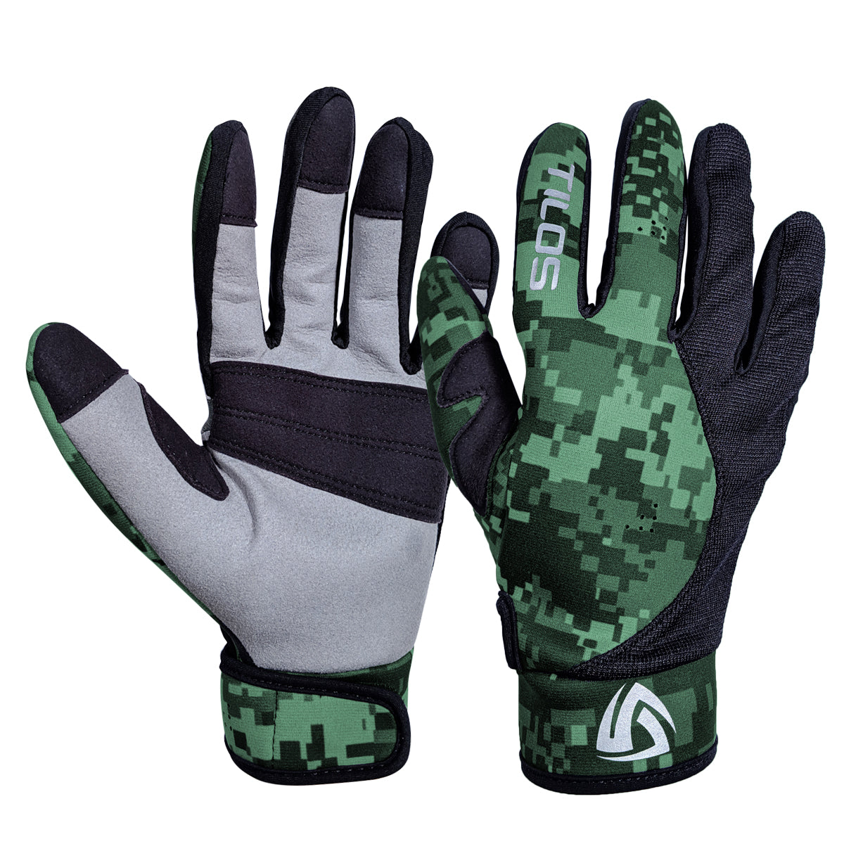 Platinum Play Strappy Mesh Gloves (1X-3X) in Green