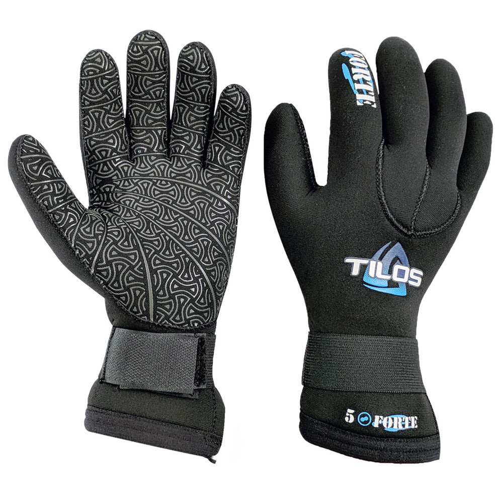 5mm Titanium Velcro Glove