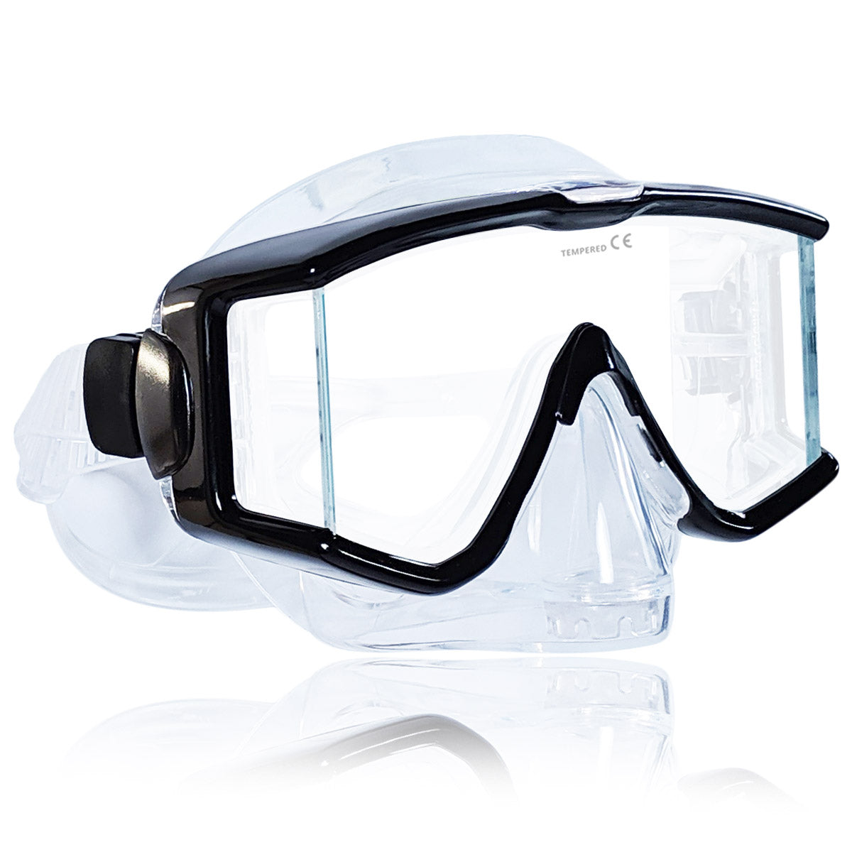 Single Lens Panoramic Mask